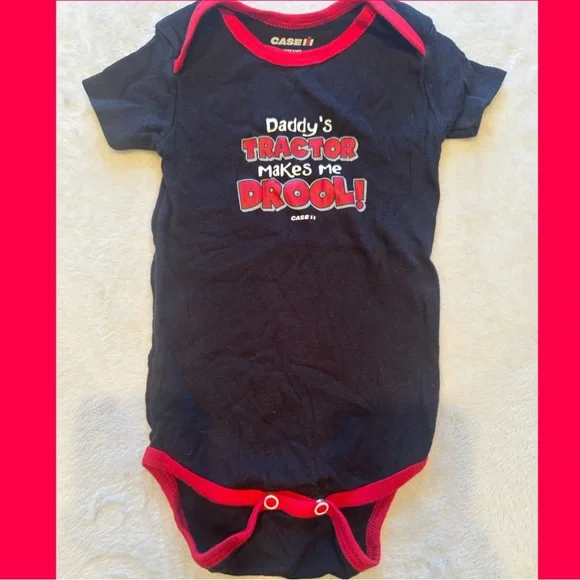 Carters & IH Farm & Construction Baby Boy size 6 Month Clothes Red & Yellow - Picture 9 of 10